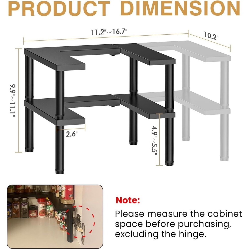 THYGIFTREE Spice Rack Organizer - Picture 3 of 4